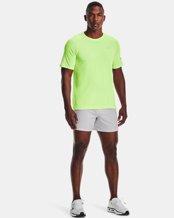 Men's UA Vanish Seamless Run Short Sleeve, Green, pdpMainDesktop image number 2